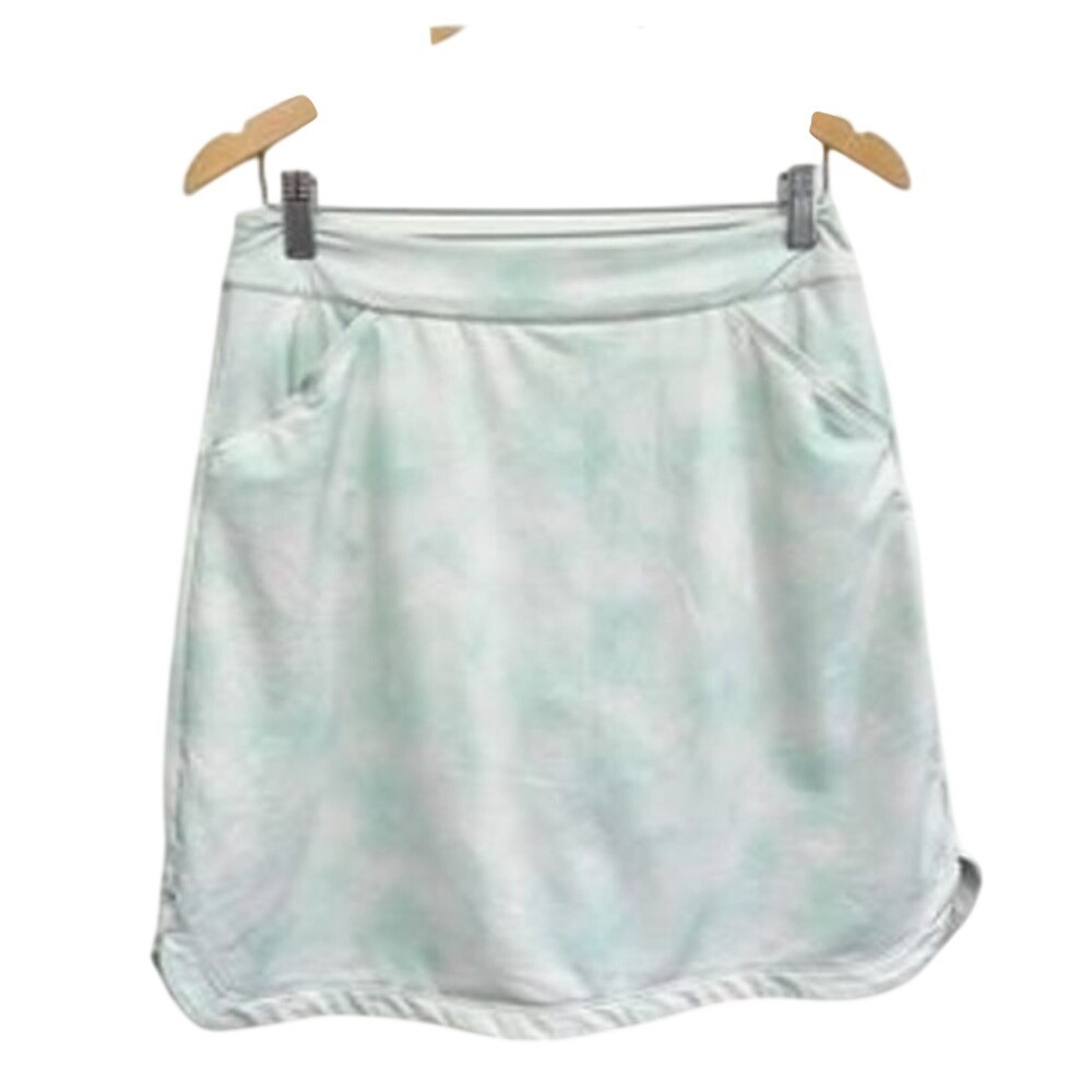 Athletic Golf Skort Mint Green Tie Dye Cloud Print Tennis Skirt Pockets Poshmark
